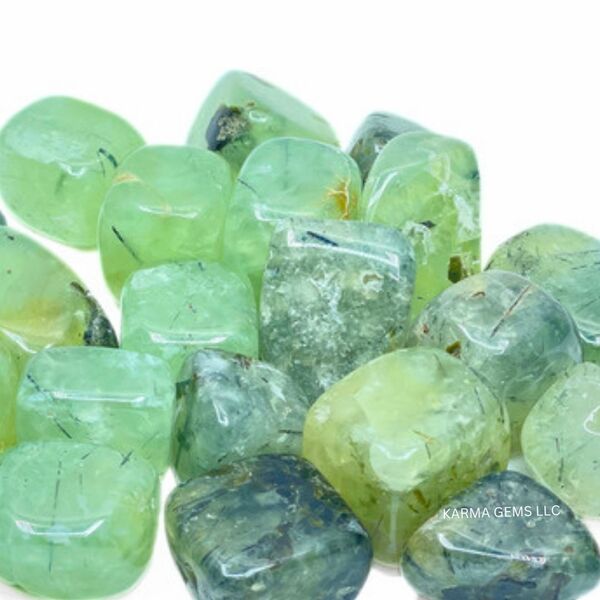 Prehnite 15 To 25 MM Crystal Tumbled Stone