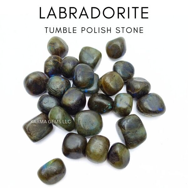 Labradorite 15 To 25 MM Crystal Tumbled Stone